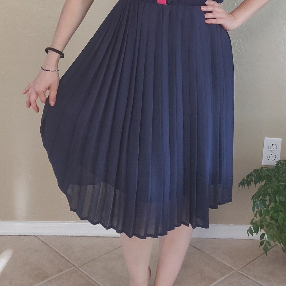 Navy dress